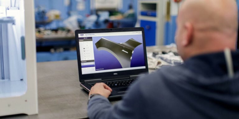 V softwaru od společnosti Trinckle můžou pracovníci generovat nástroje, které pak odešlou přímo do 3D tiskárny Ultimaker