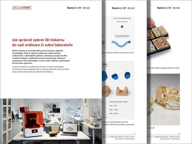 Jak vybrat dentální 3D&nbsp;tiskárnu do&nbsp;ordinace a&nbsp;laboratoře