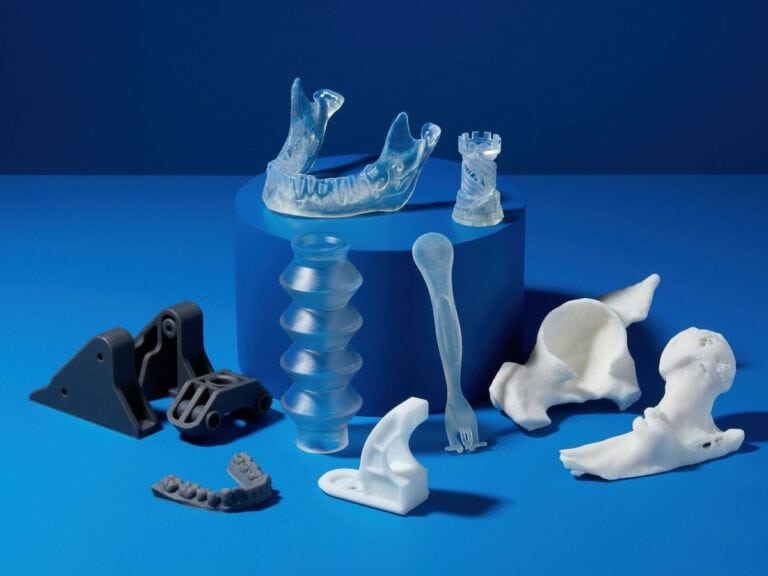 Výtisky z pryskyřic (Formlabs Form 3+)